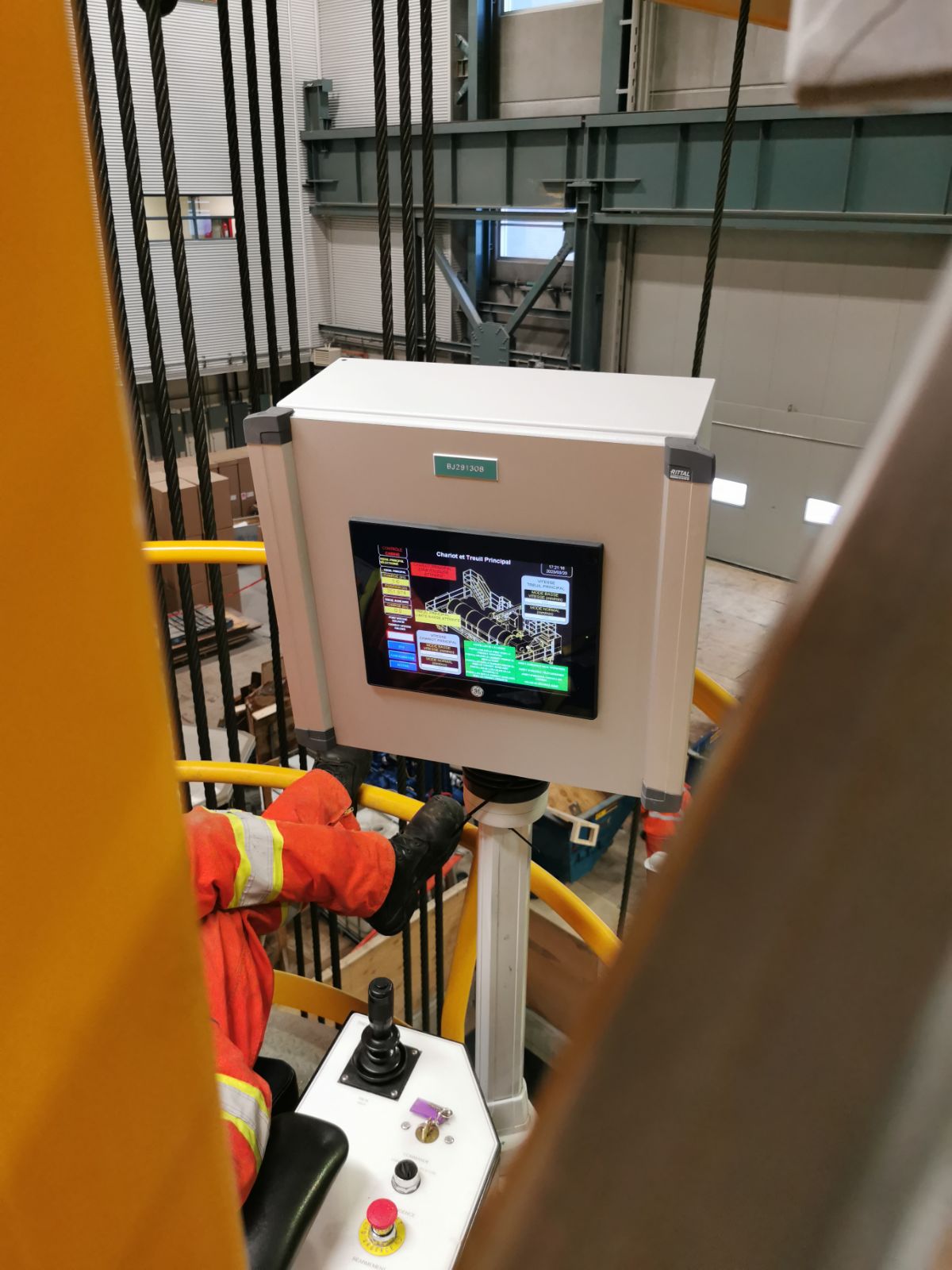 Système électrique et automatisation du pont roulant – Centrale Romaine-4 - 3